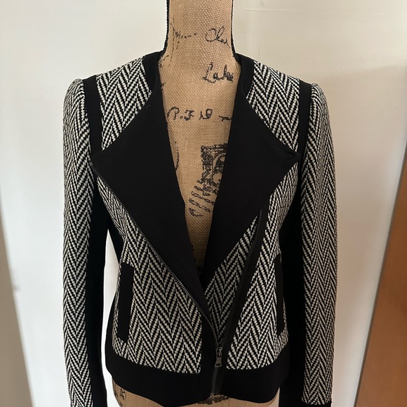 NWOT Ann Taylor Moto Style Jacket - Picture 3 of 11